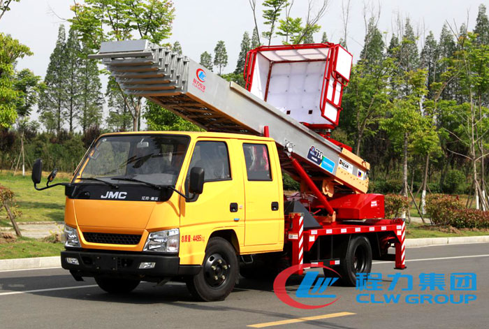 江鈴搬家作業(yè)車/云梯搬家車（作業(yè)高度28米）
