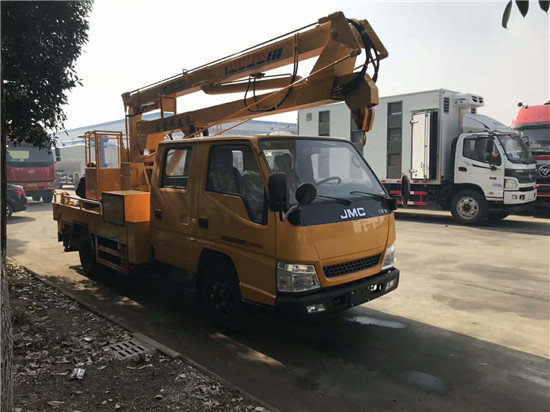 江鈴12米藍(lán)牌高空作業(yè)車，市區(qū)暢通無阻