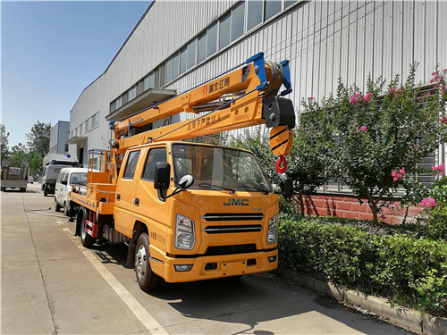湖北隨州江鈴16米高空作業(yè)車(chē)生產(chǎn)廠家