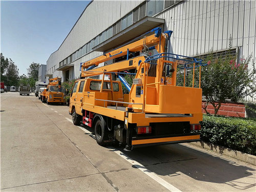 湖北隨州江鈴16米高空作業(yè)車生產廠家