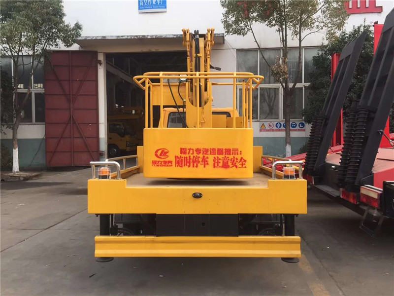 國六江鈴順達12米藍牌高空作業(yè)車