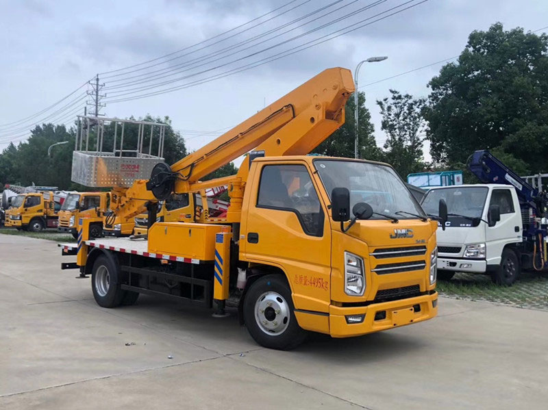 藍(lán)牌國六江鈴21米-17.5米-23米高空作業(yè)車價格