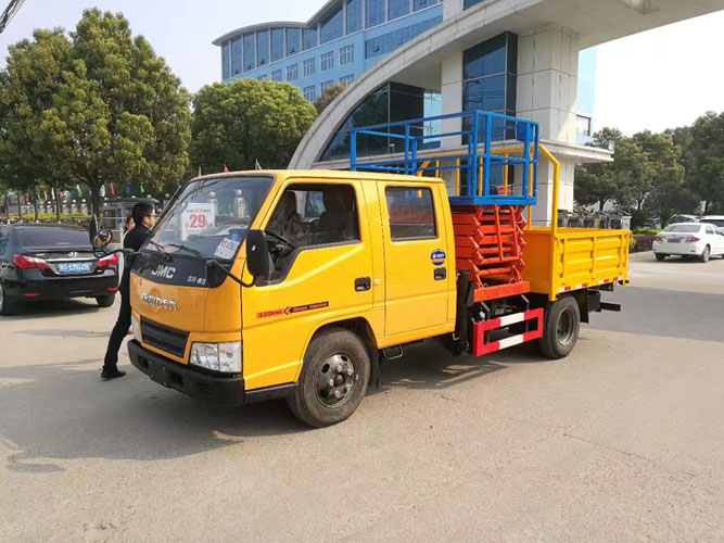 江鈴藍牌順達6-10米垂直升降作業(yè)車