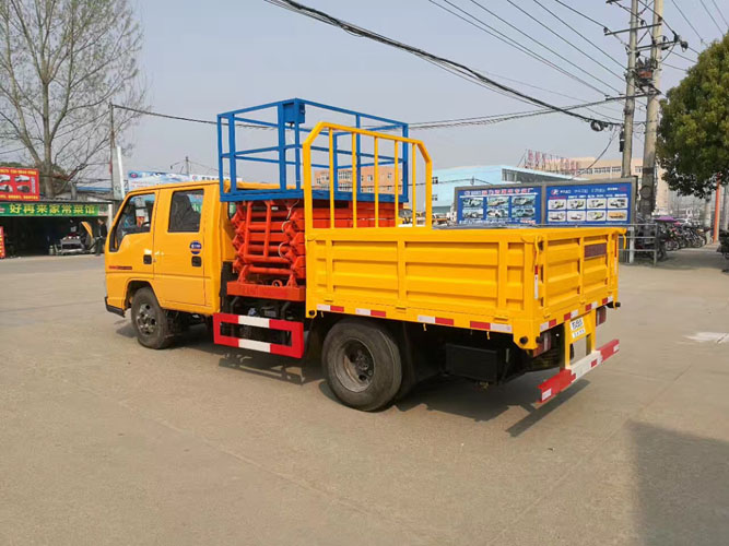 江鈴藍牌順達6-10米垂直升降作業(yè)車