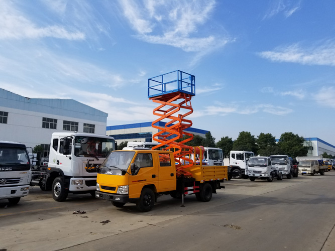 江鈴藍牌順達6-10米垂直升降作業(yè)車