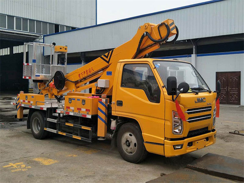 江鈴藍(lán)牌伸縮臂高空作業(yè)車