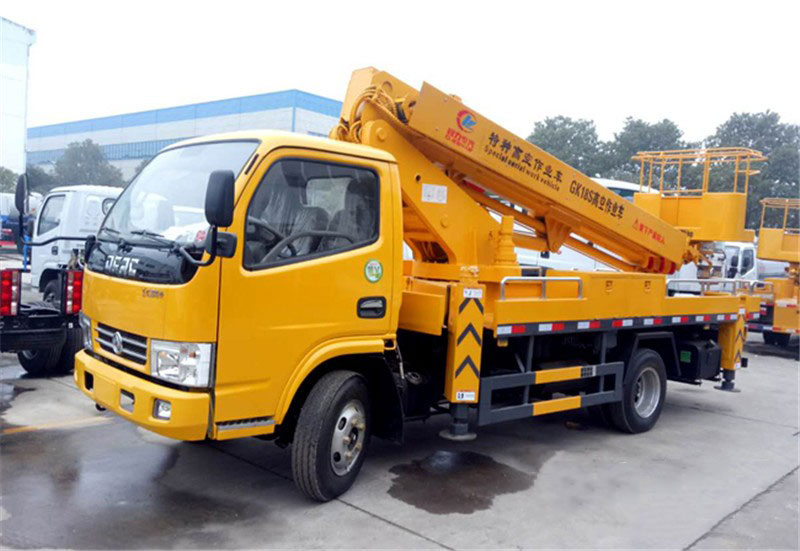 東風單排18米伸縮臂高空作業(yè)車