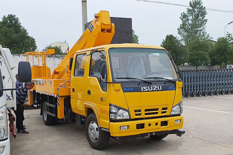 五十鈴16米直臂高空作業(yè)車