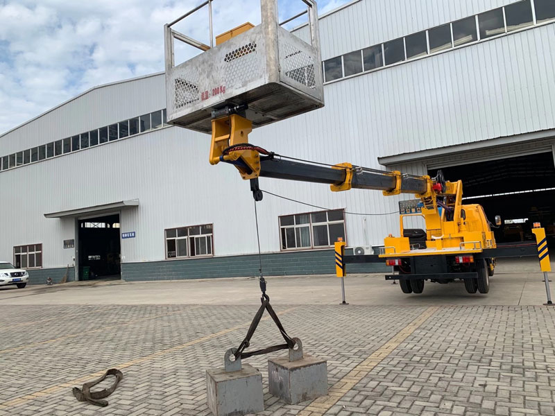 全新江鈴國六藍(lán)牌直臂高空作業(yè)車報價