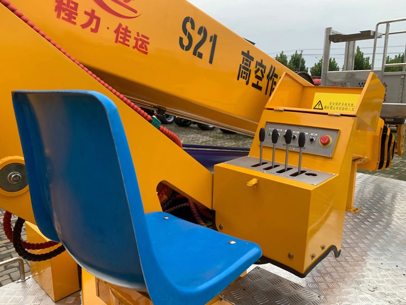 全新江鈴國六藍(lán)牌直臂高空作業(yè)車報價