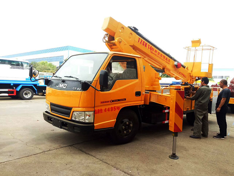 江鈴藍(lán)牌12-16米高空作業(yè)車(chē)