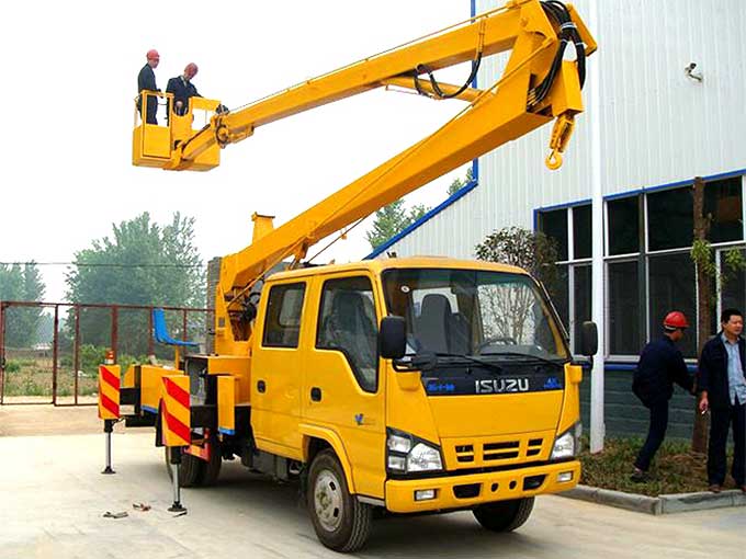 慶鈴五十鈴16米高空作業(yè)車(chē)價(jià)格