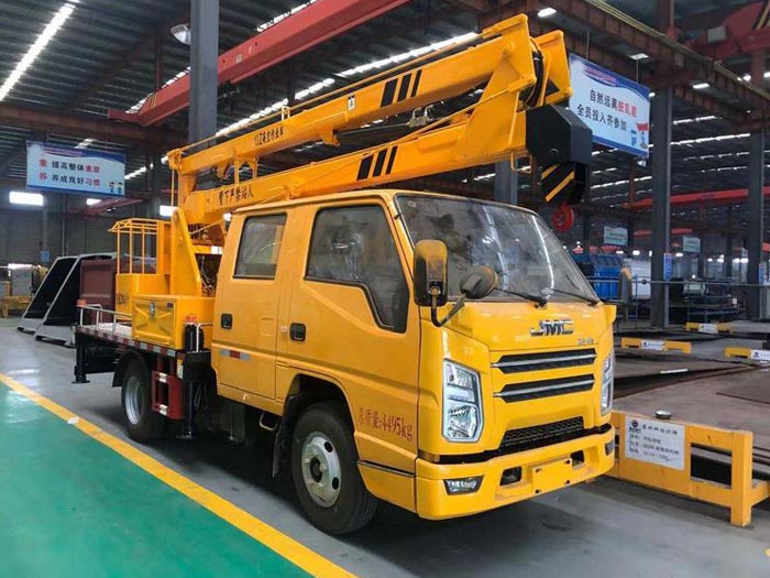 國(guó)六江鈴13米高空作業(yè)車