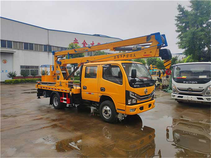 國(guó)六東風(fēng)16米高空作業(yè)車配置說明