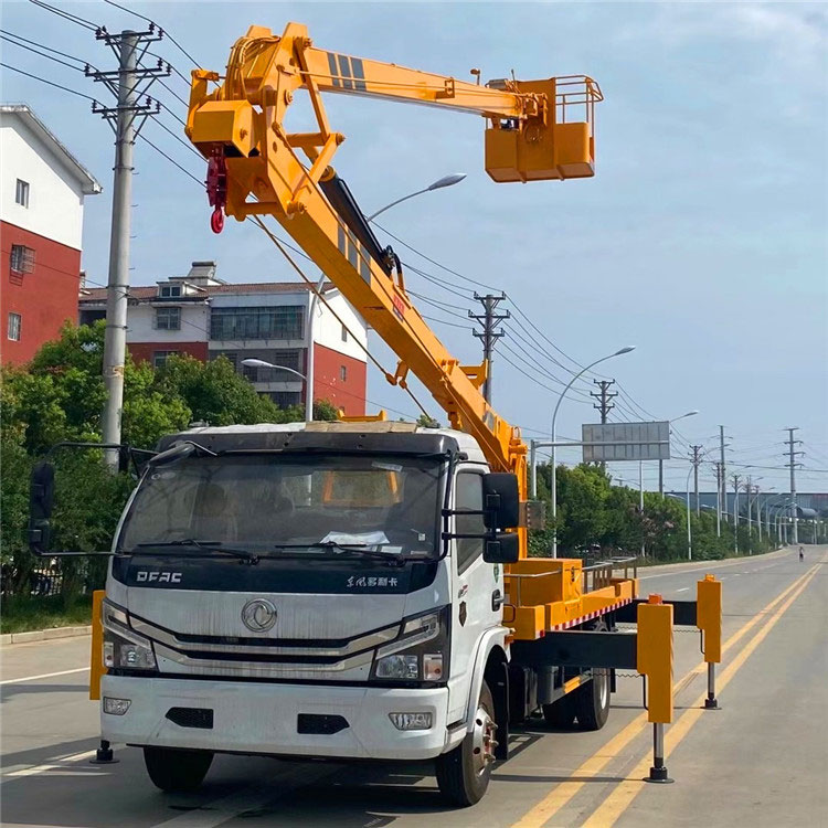 國(guó)六大多利卡單排18米高空作業(yè)車