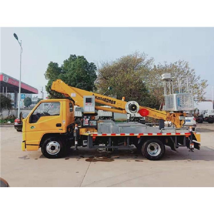 江鈴藍牌21米直臂伸縮式國六高空作業(yè)車