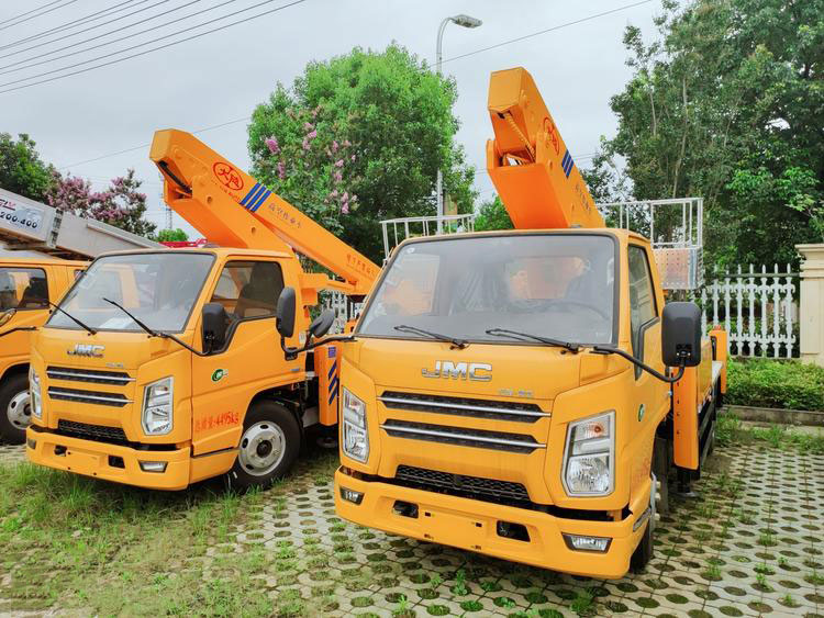 國六江鈴順達21米高空作業(yè)車