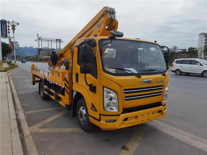 國(guó)六江鈴凱銳25米直臂高空作業(yè)車