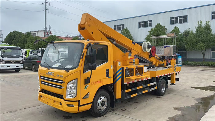 國(guó)六江鈴凱銳25米直臂高空作業(yè)車