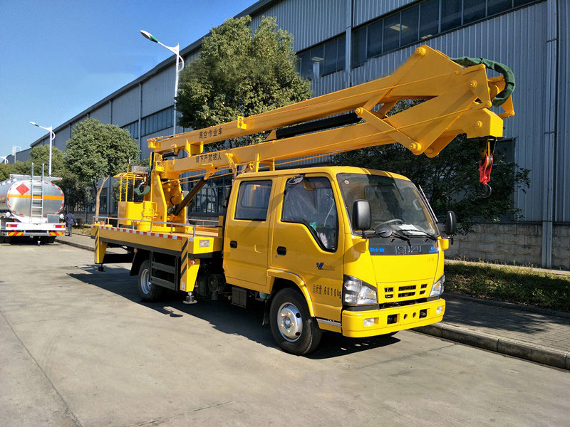 國(guó)六慶鈴五十鈴16米高空作業(yè)車