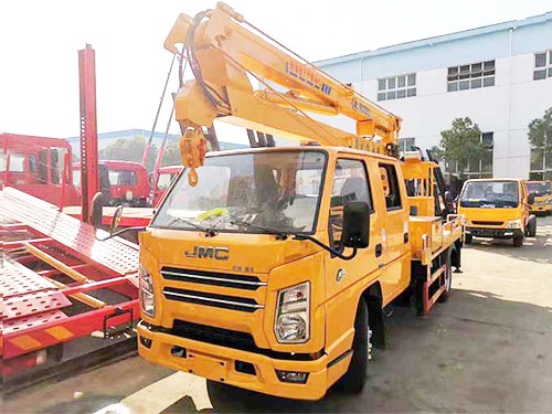 國六江鈴順達藍牌高空作業(yè)車
