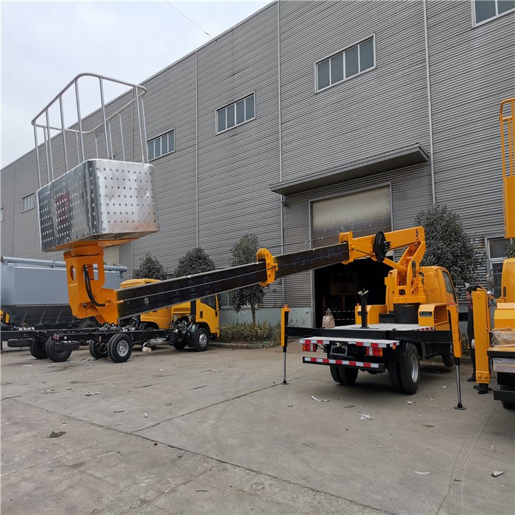 全新江鈴國(guó)六17.5米藍(lán)牌直臂高空作業(yè)車
