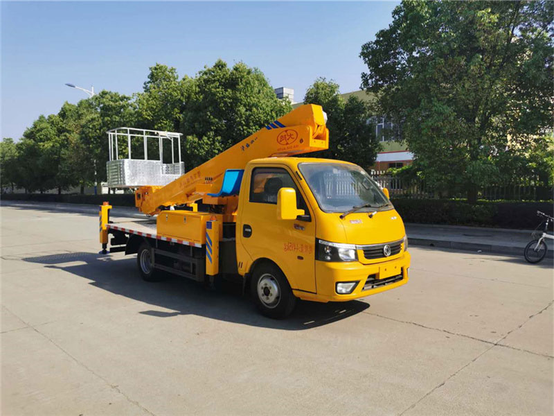 國(guó)六東風(fēng)單排16米高空作業(yè)車