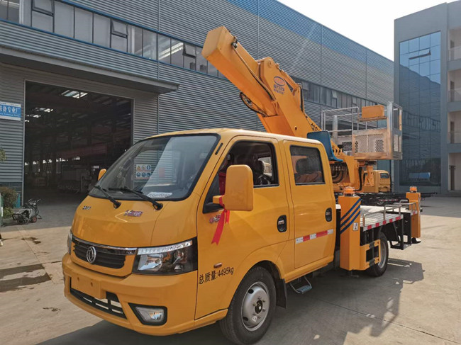 國六東風(fēng)途逸雙排16米直臂高空作業(yè)車