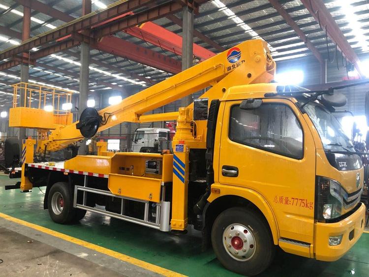 國(guó)六東風(fēng)25米SCS5081JGKEQ6型高空作業(yè)車(chē)