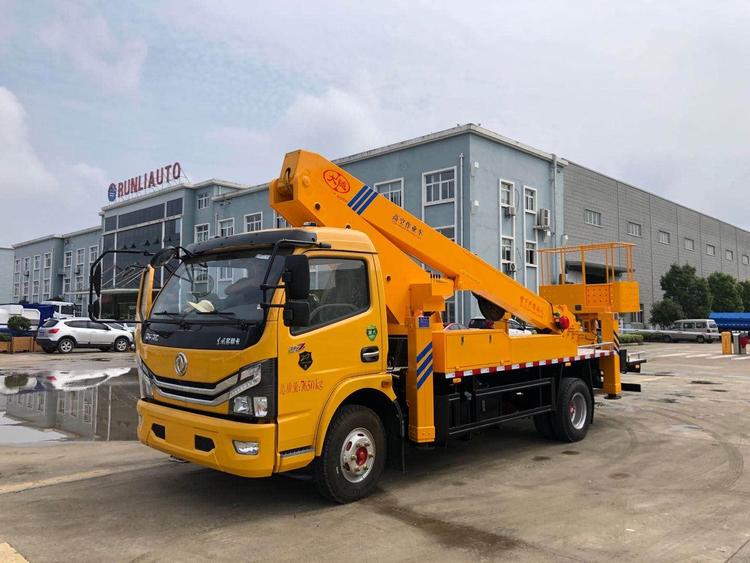 國(guó)六東風(fēng)25米SCS5081JGKEQ6型高空作業(yè)車(chē)