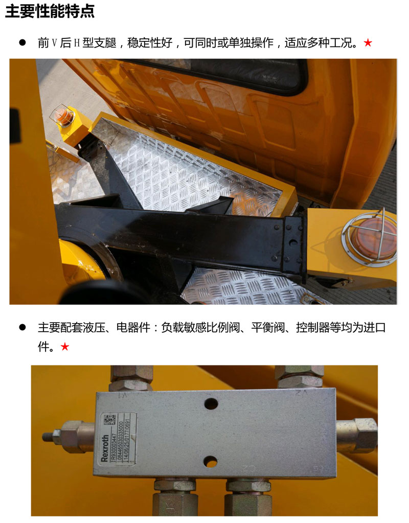 藍牌25-27米直臂伸縮式高空作業(yè)車
